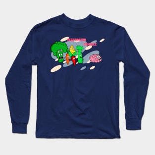 When Vegetables Attack Long Sleeve T-Shirt